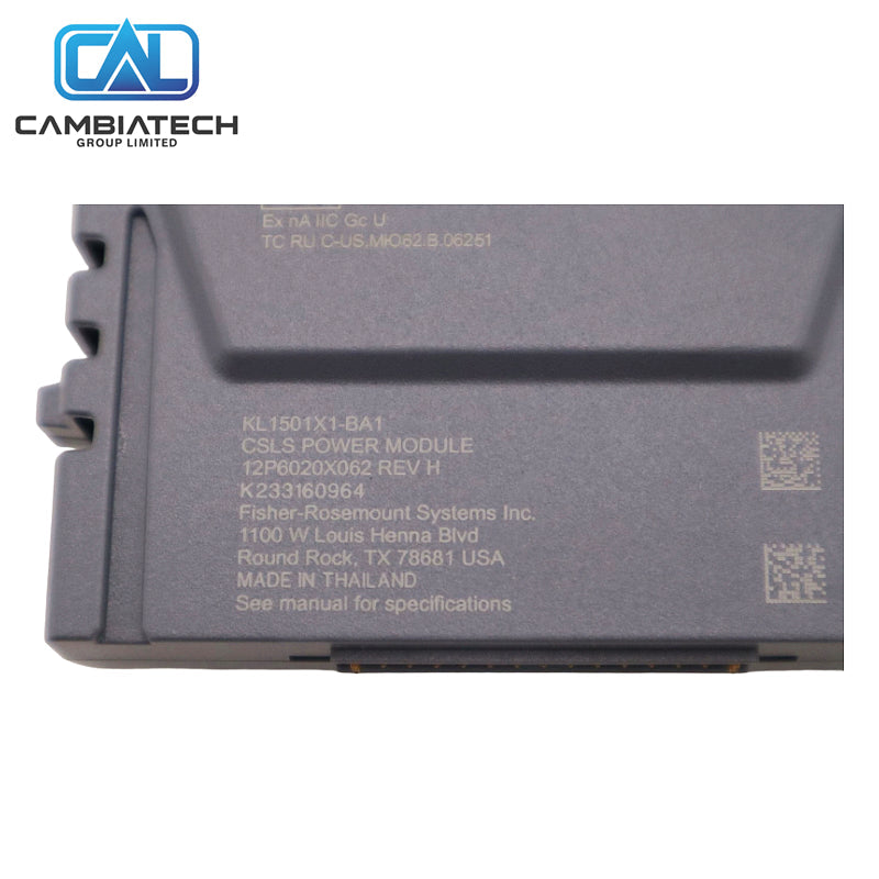 Emerson KL1501X1-BA1 CSLS Power Module