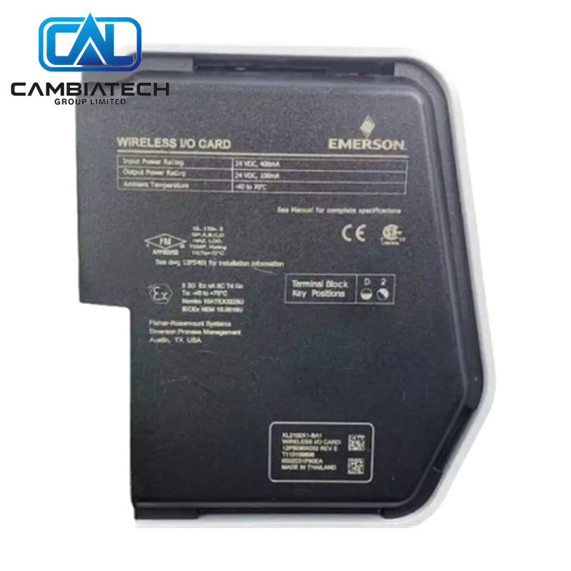 Wireless I/O Card WIOC KL2102X1-BA1 Emerson DeltaV