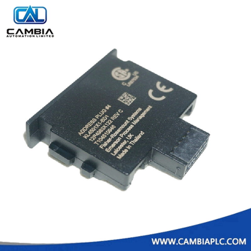 Emerson DeltaV Address Plug KL4501X1-BA1 12P4983