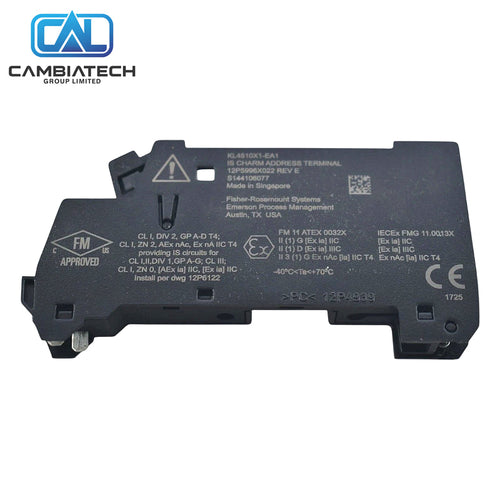 Emerson KL4510X1-EA1 I.S. CHARM Terminal Block Variant