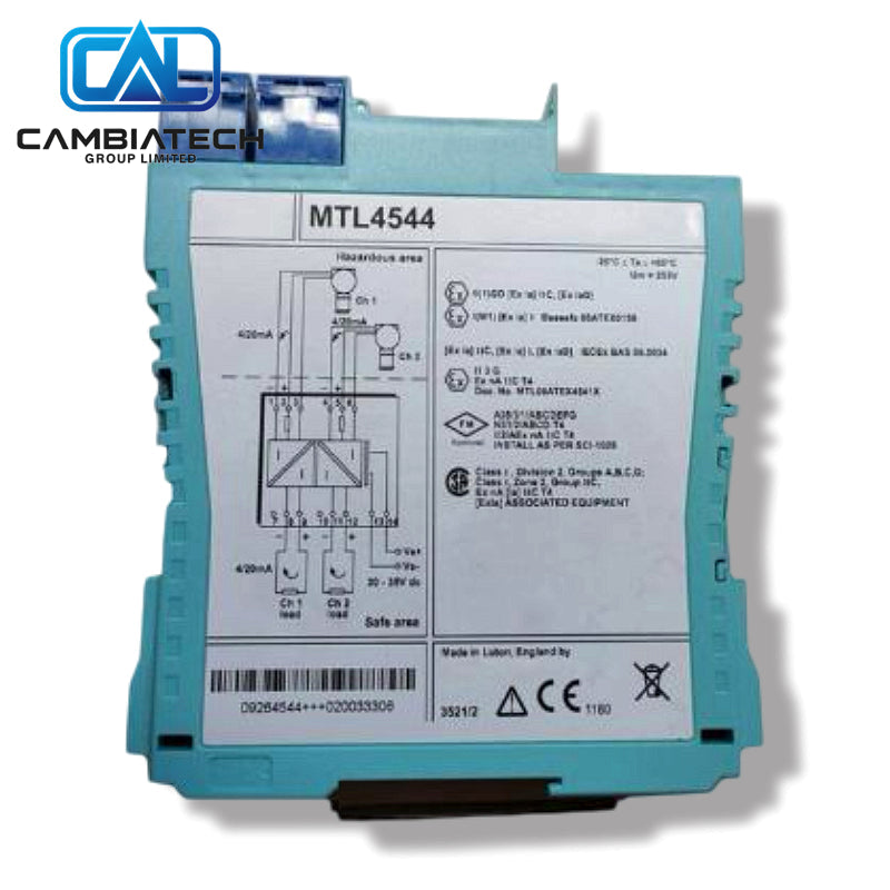 Dual Channel HART Isolator MTL4544 4-20mA Transmitter