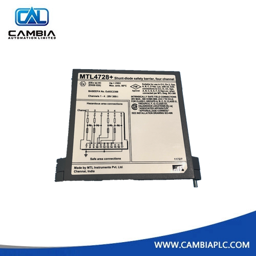 MTL Temperature MTL4728+ Safety Barrier
