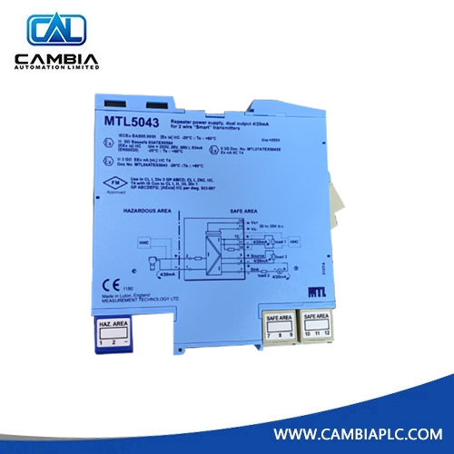 Original MTL5043 | MTL Instruments Repeater Power Supply