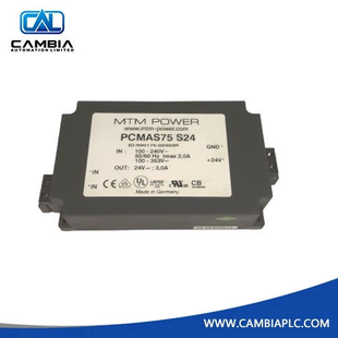 GE PCMAS75 S24-GE Power Supply Module 24VDC