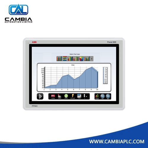New ABB PP883 Touchscreen panel