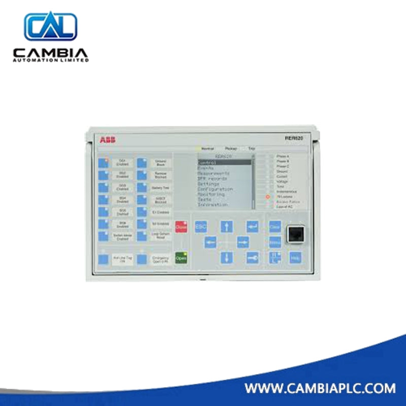 Abb Rer620 ABB RER620 Advanced Recloser Protection and Control Relay