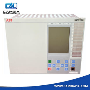 ABB RET670 1MRK000008-NBr02 Display Panel Module