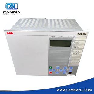 ABB RET670 1MRK000008-NBr02 Display Panel Module