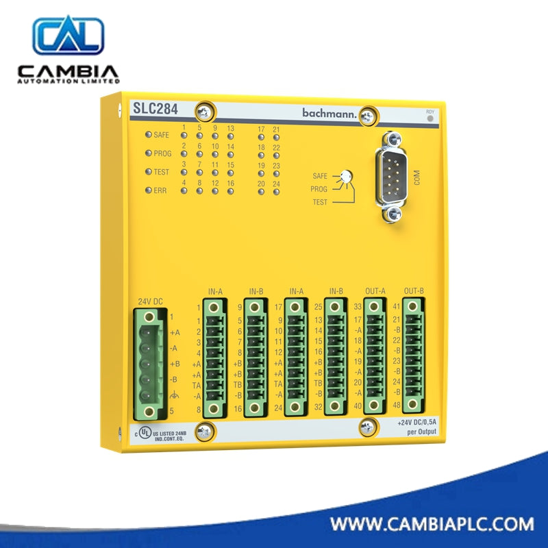 Bachmann SLC284 Safety Processor Module