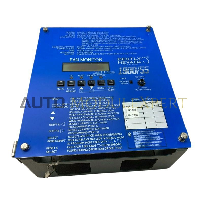 Bently Nevada 1900/55  Fan Monitor